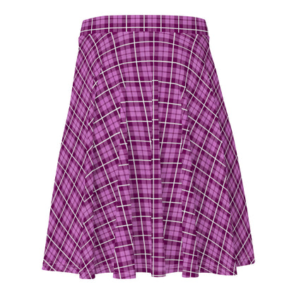 Skater Skirt- Tartan Dark Pink