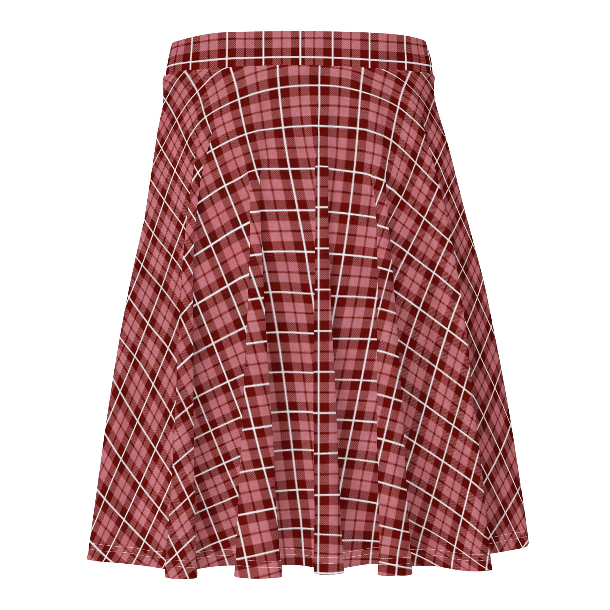 Skater Skirt- Tartan Brown