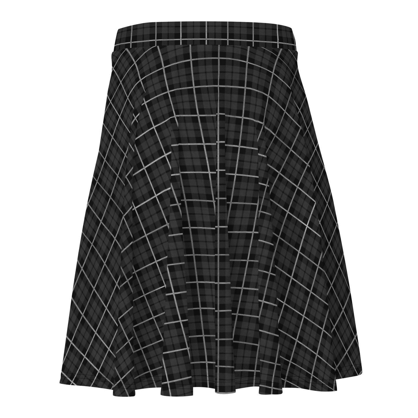 Skater Skirt- Tartan Black