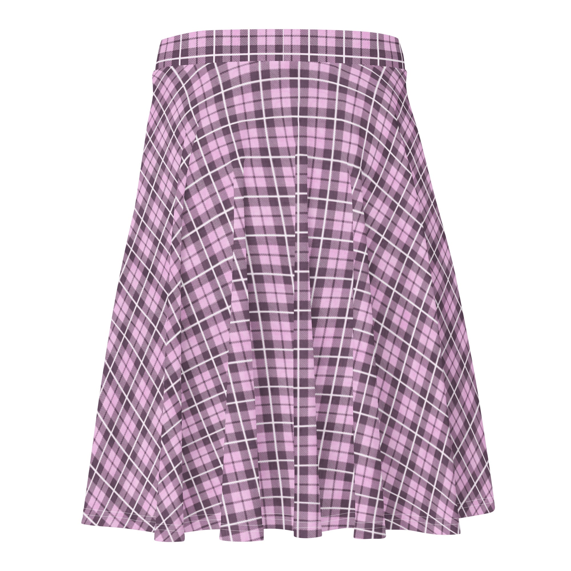 Skater Skirt- Tartan Pink
