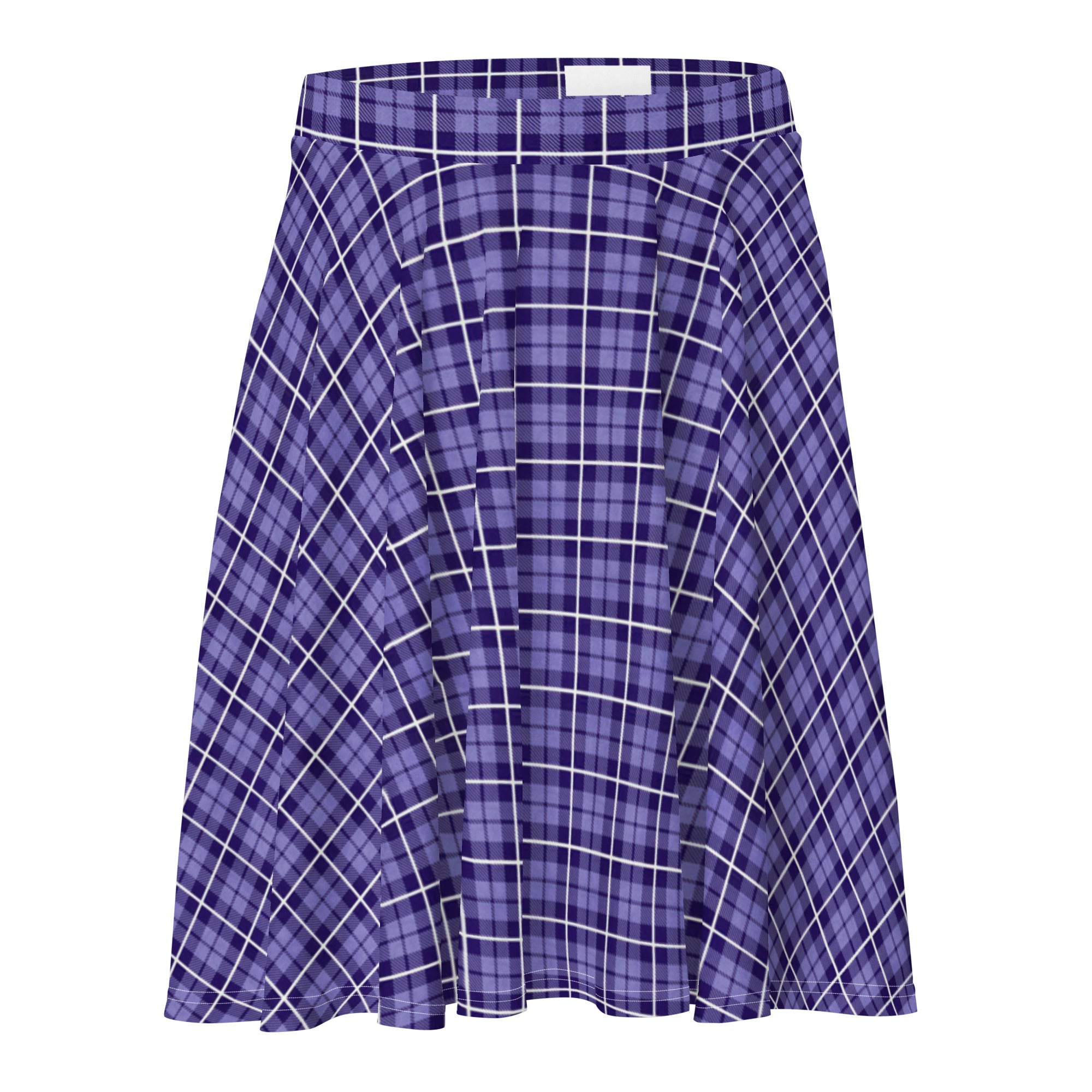 Skater Skirt- Tartan Purple
