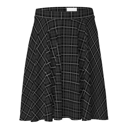 Skater Skirt- Tartan Black