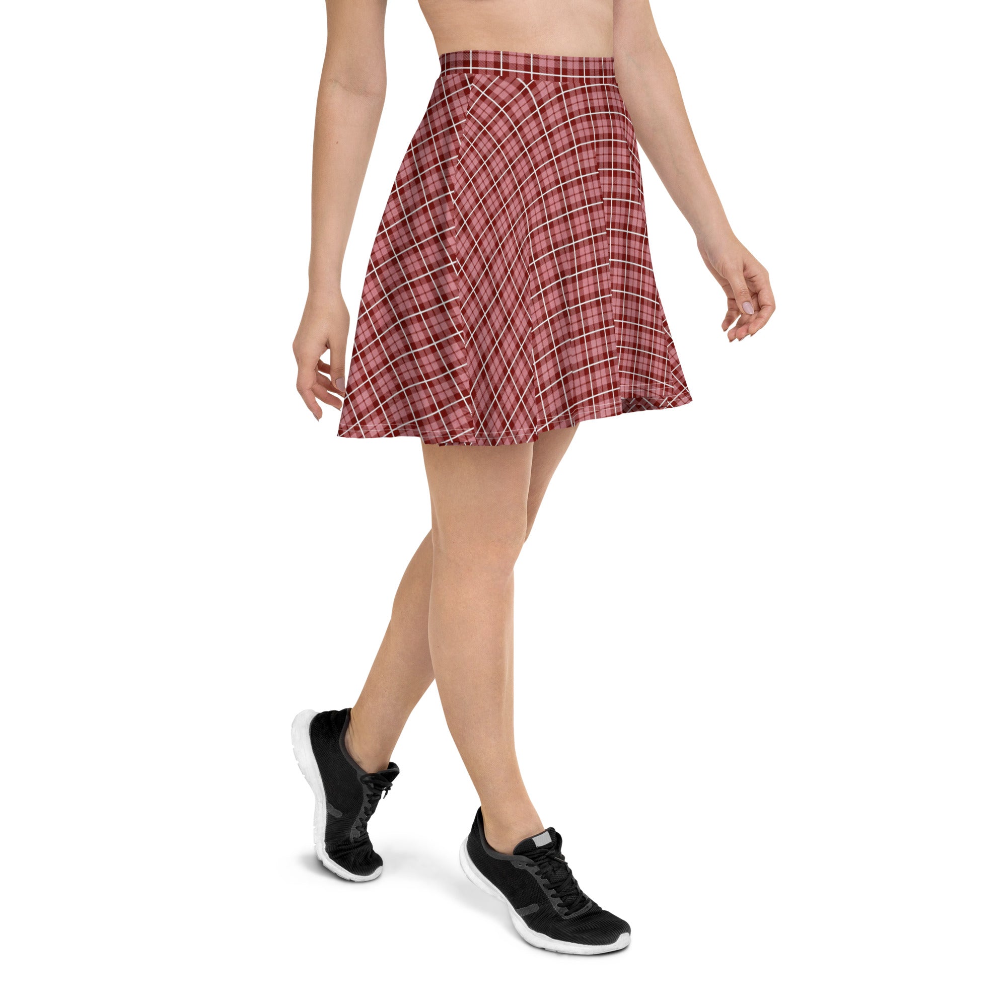 Skater Skirt- Tartan Brown