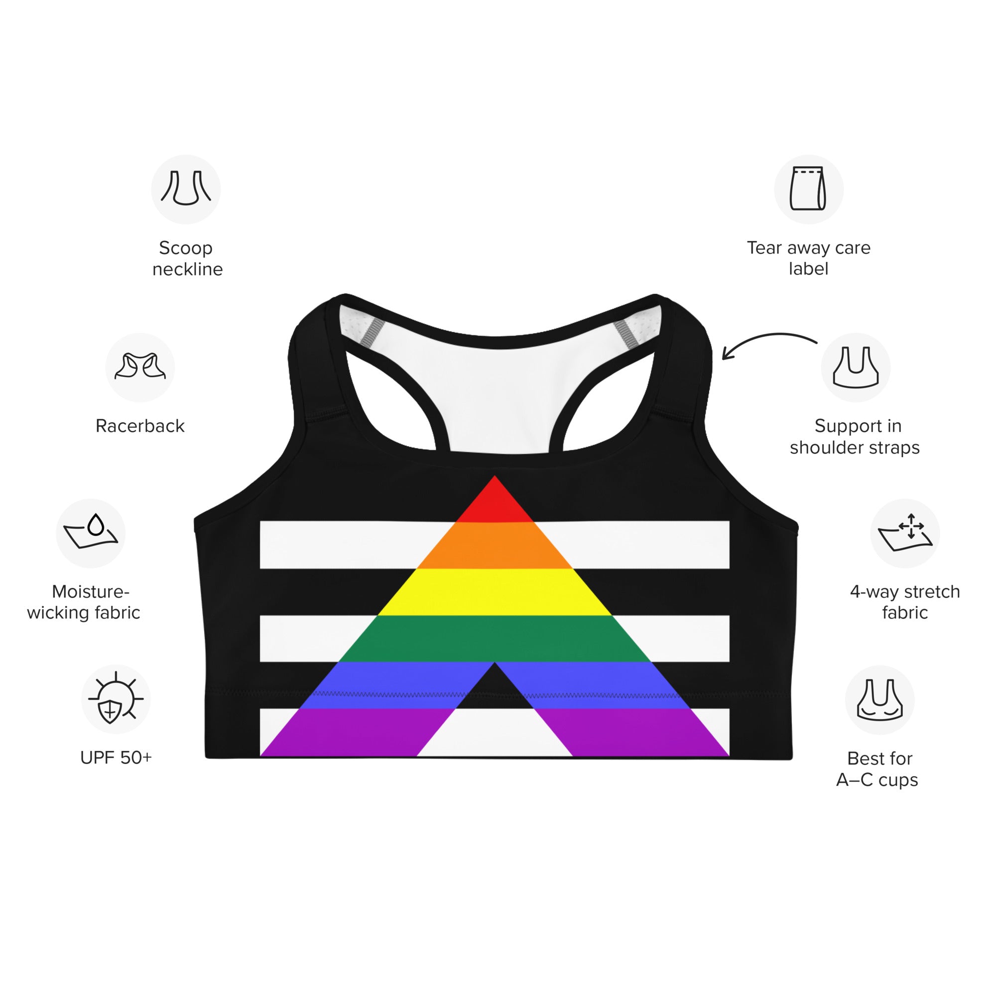 Sports bra- Straight ally