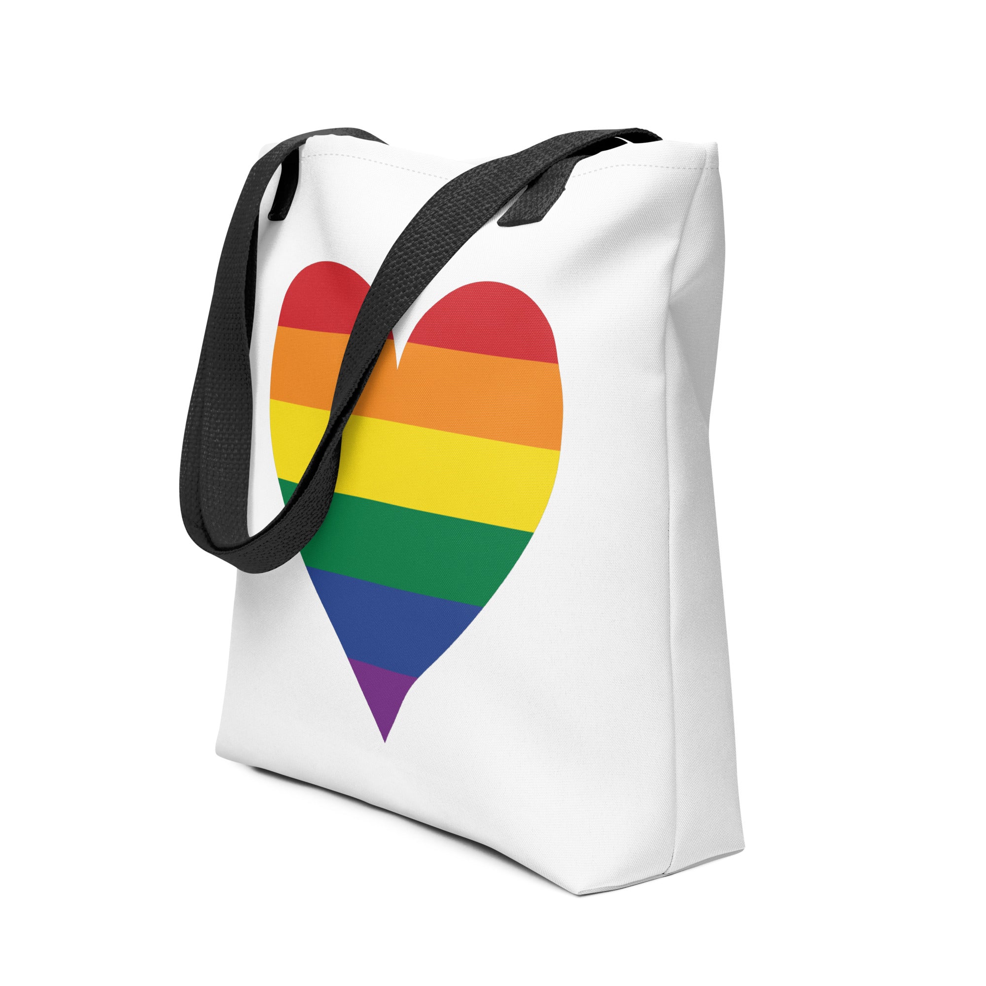 Tote bag- Pride Rainbow Heart