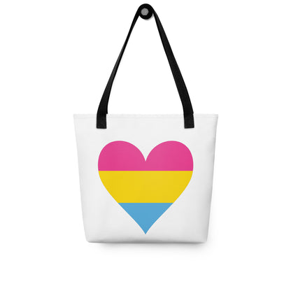 Tote bag- Pansexual Heart