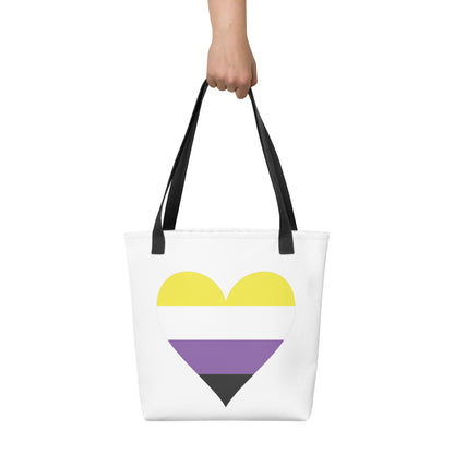 Tote bag- Nonbinary Heart