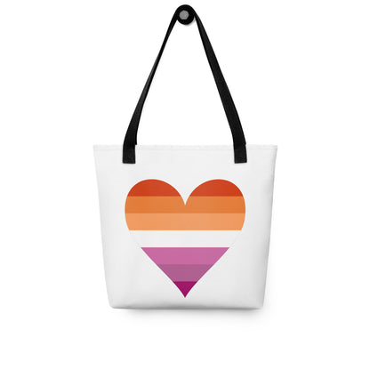 Tote bag- Lesbian Heart