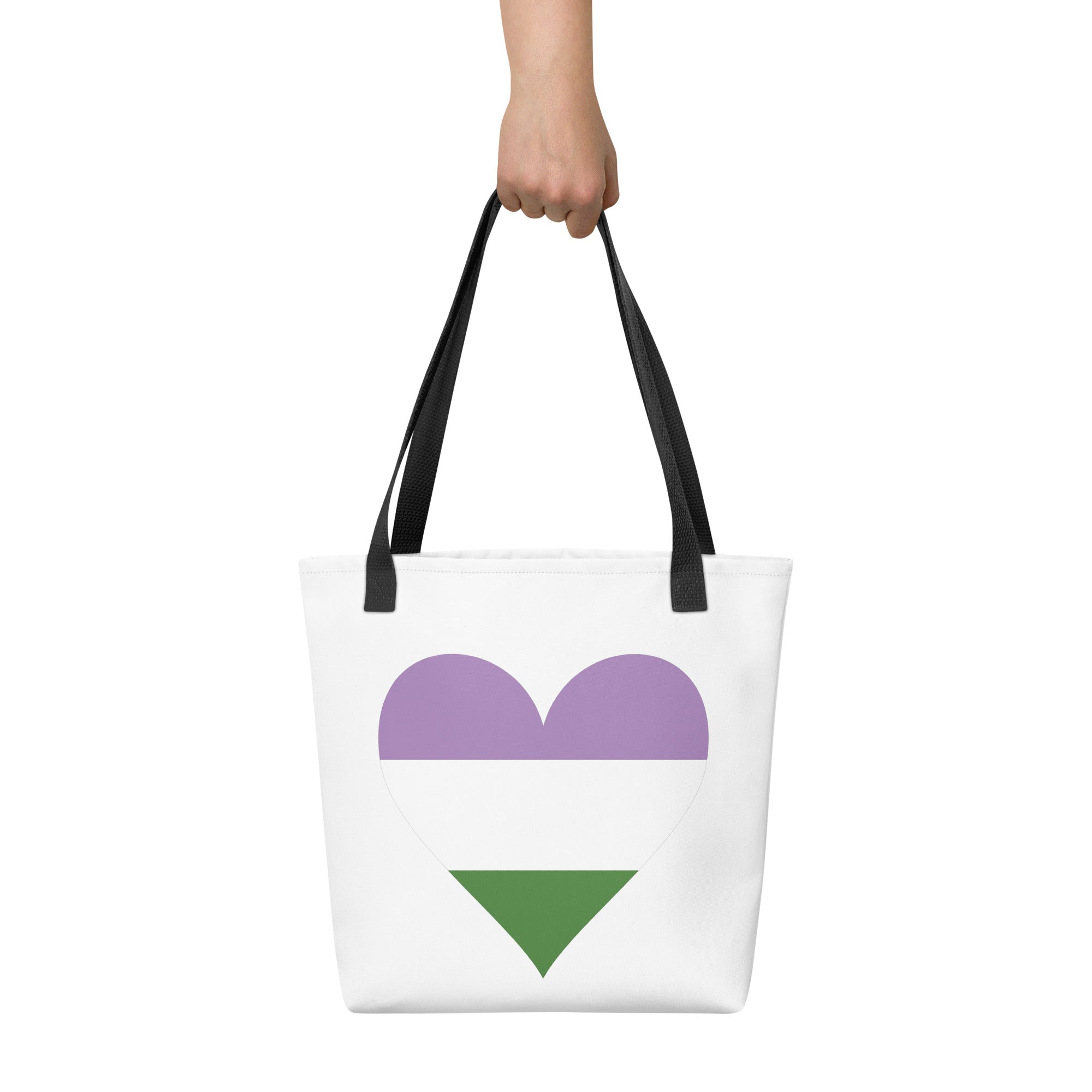 Tote bag- Genderqueer Heart