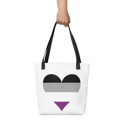 Tote bag- Asexual Heart