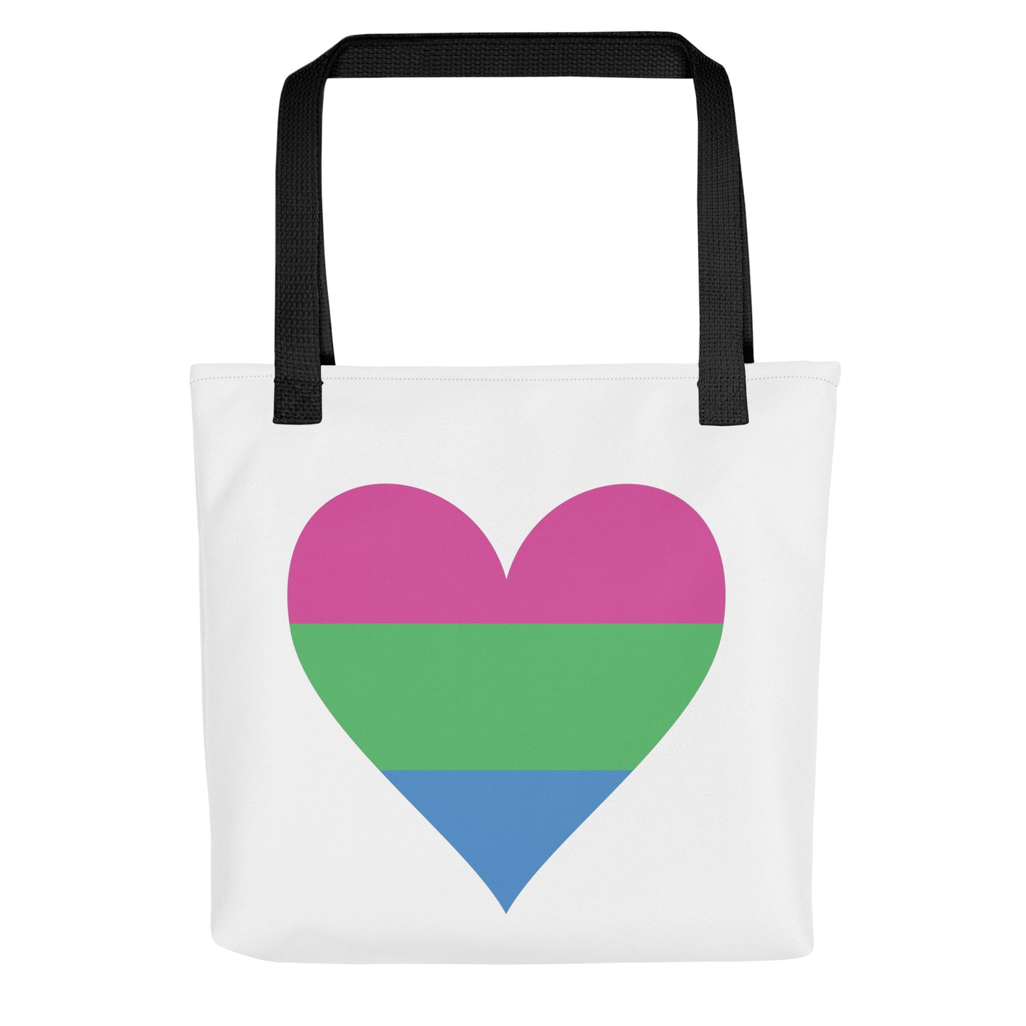 Tote bag- Polysexual Heart