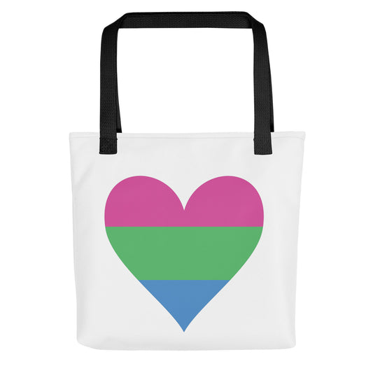 Tote bag- Polysexual Heart