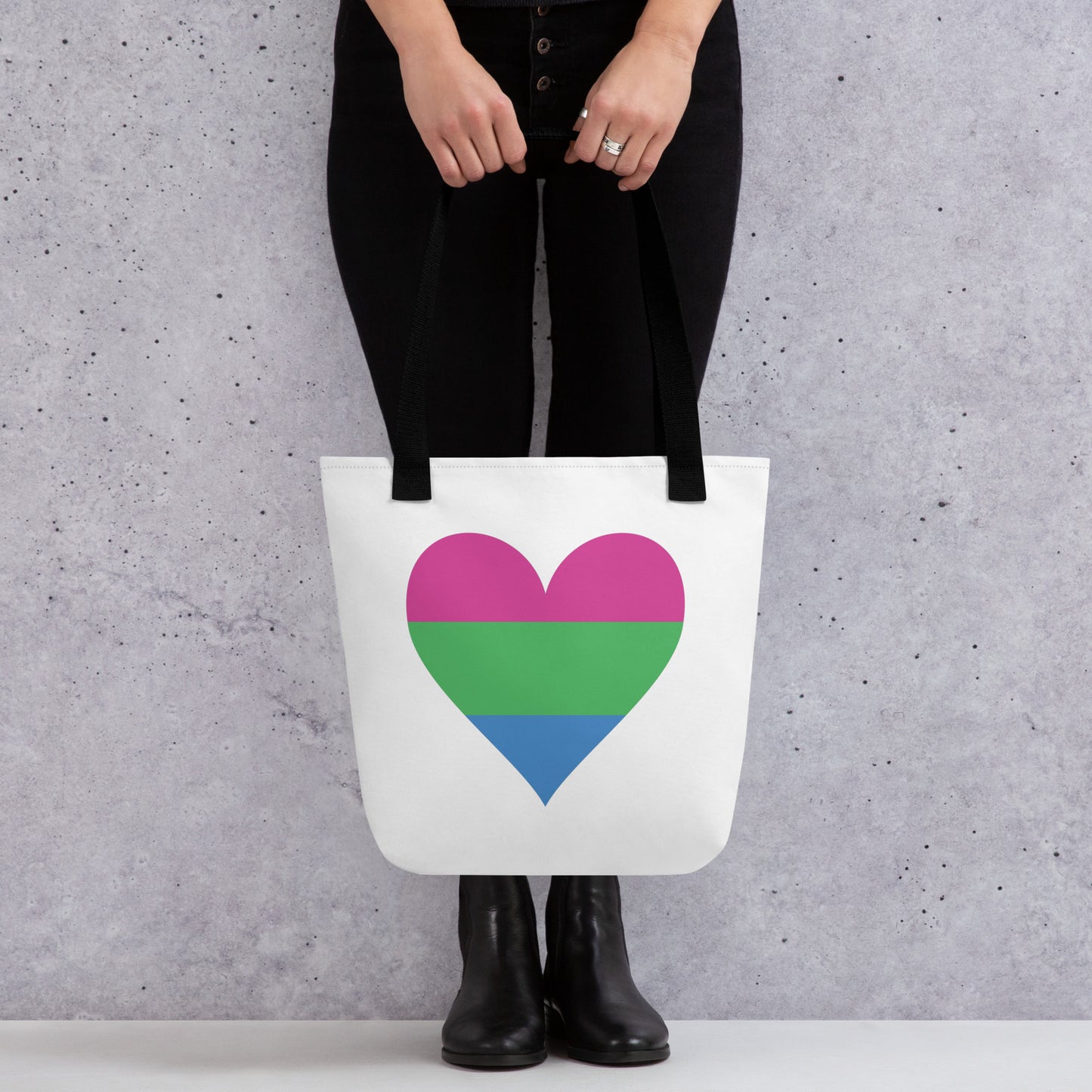 Tote bag- Polysexual Heart