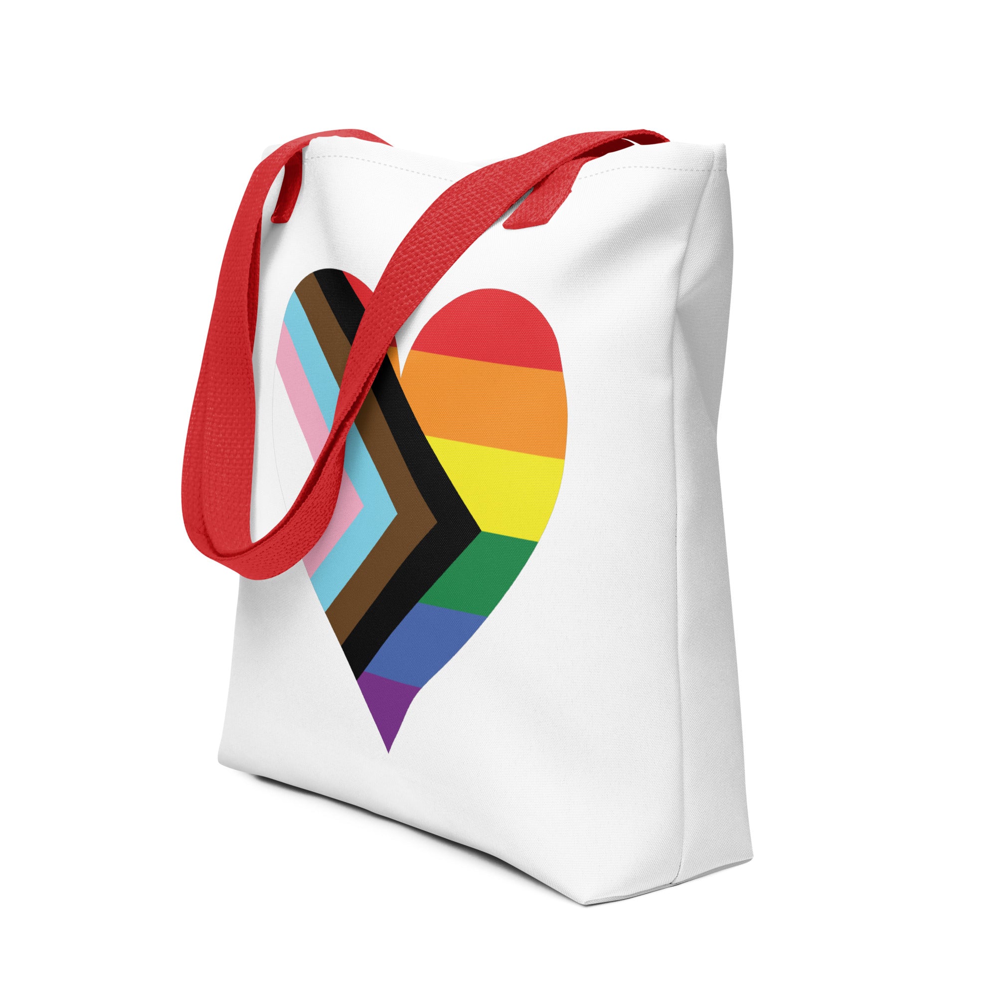 Tote bag- Progress Pride Heart