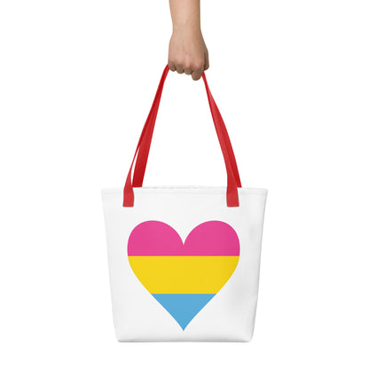 Tote bag- Pansexual Heart