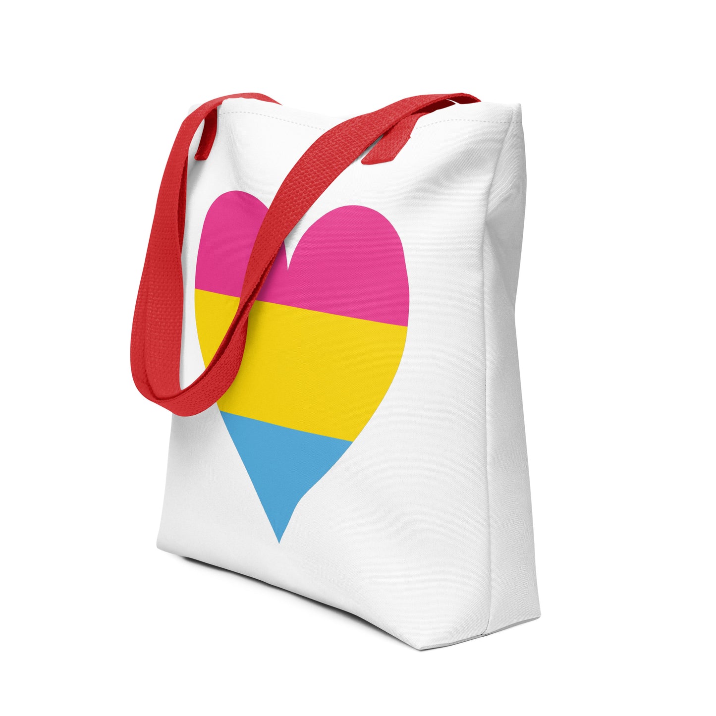 Tote bag- Pansexual Heart