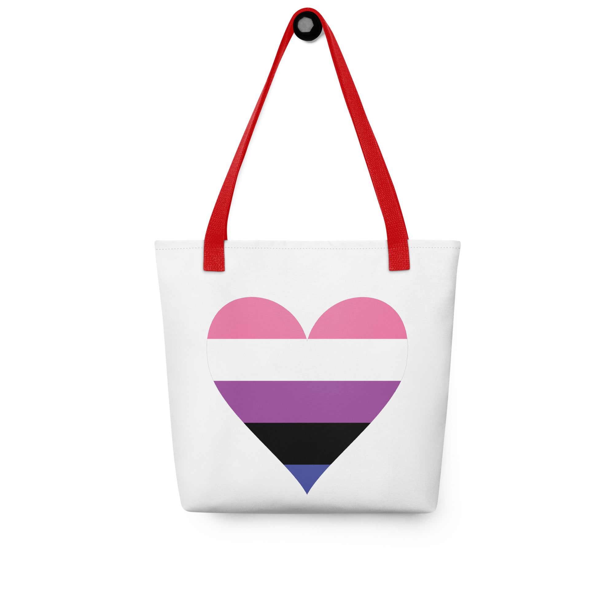 Tote bag- Genderfluid Heart