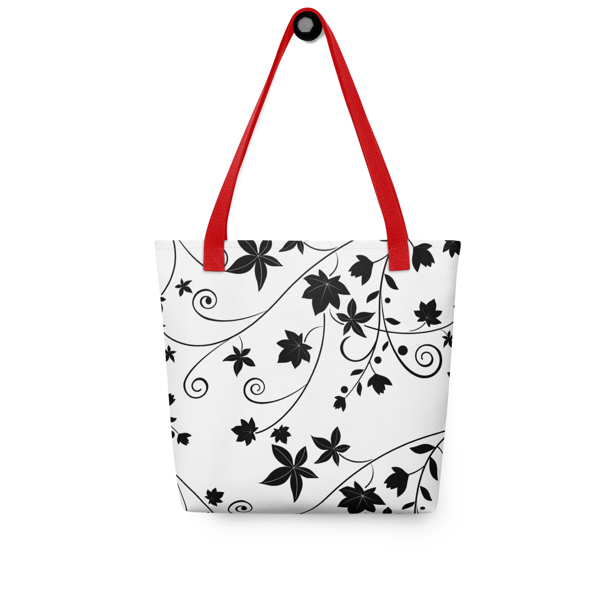 Tote bag-Floral Swirls III