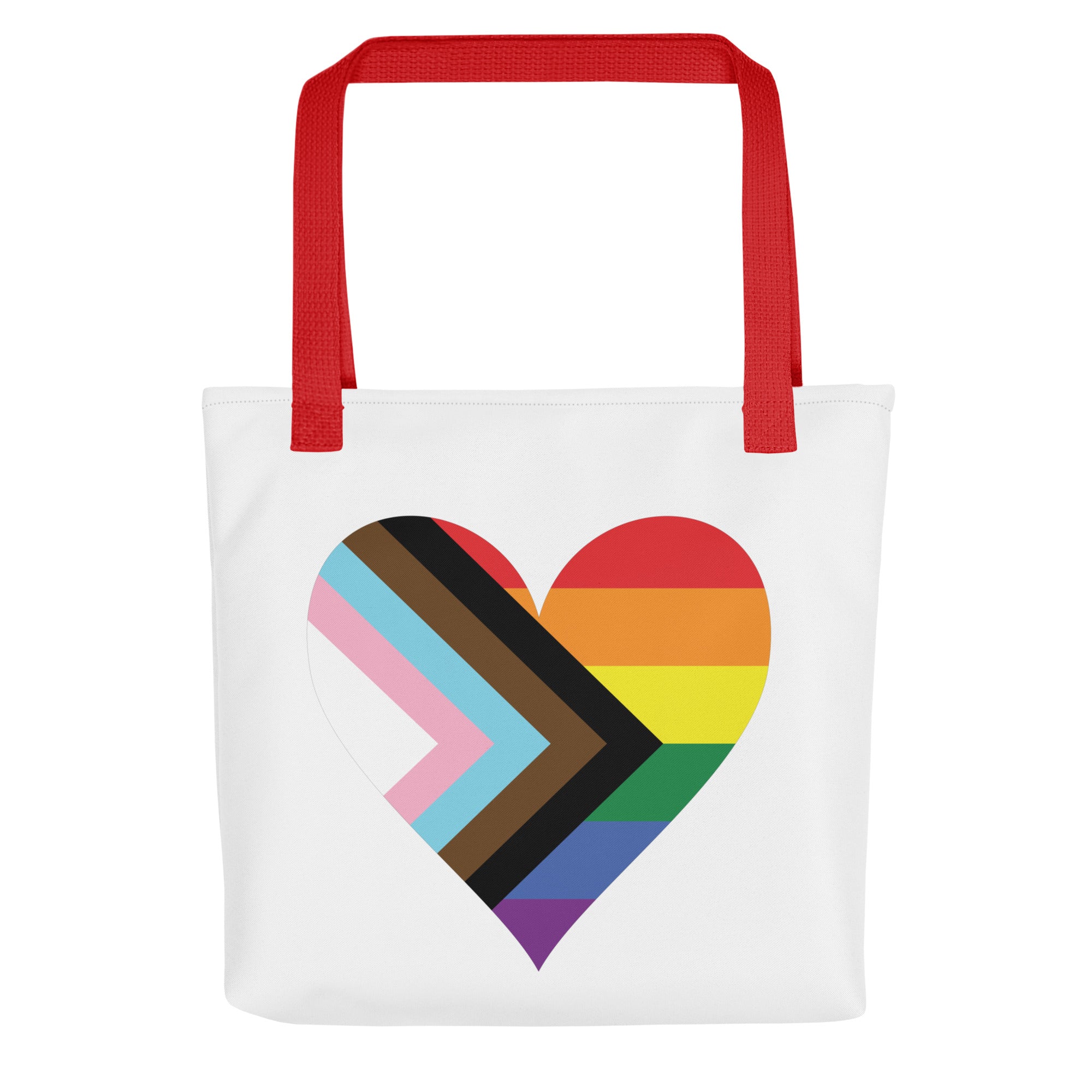 Tote bag- Progress Pride Heart