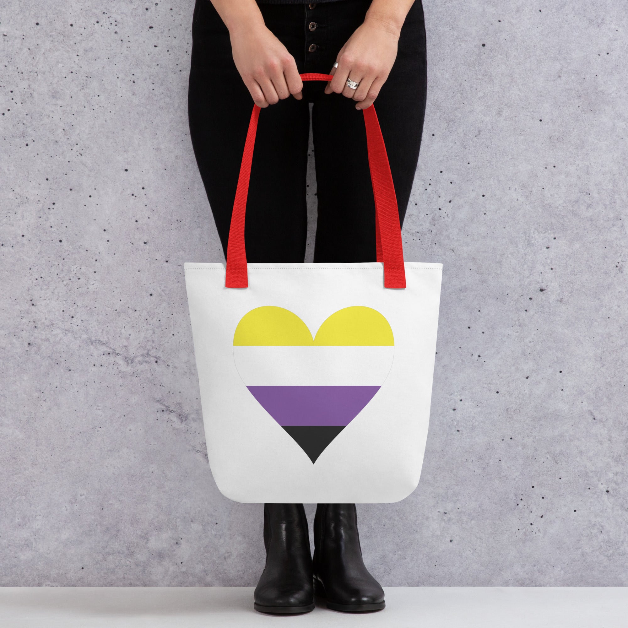 Tote bag- Nonbinary Heart