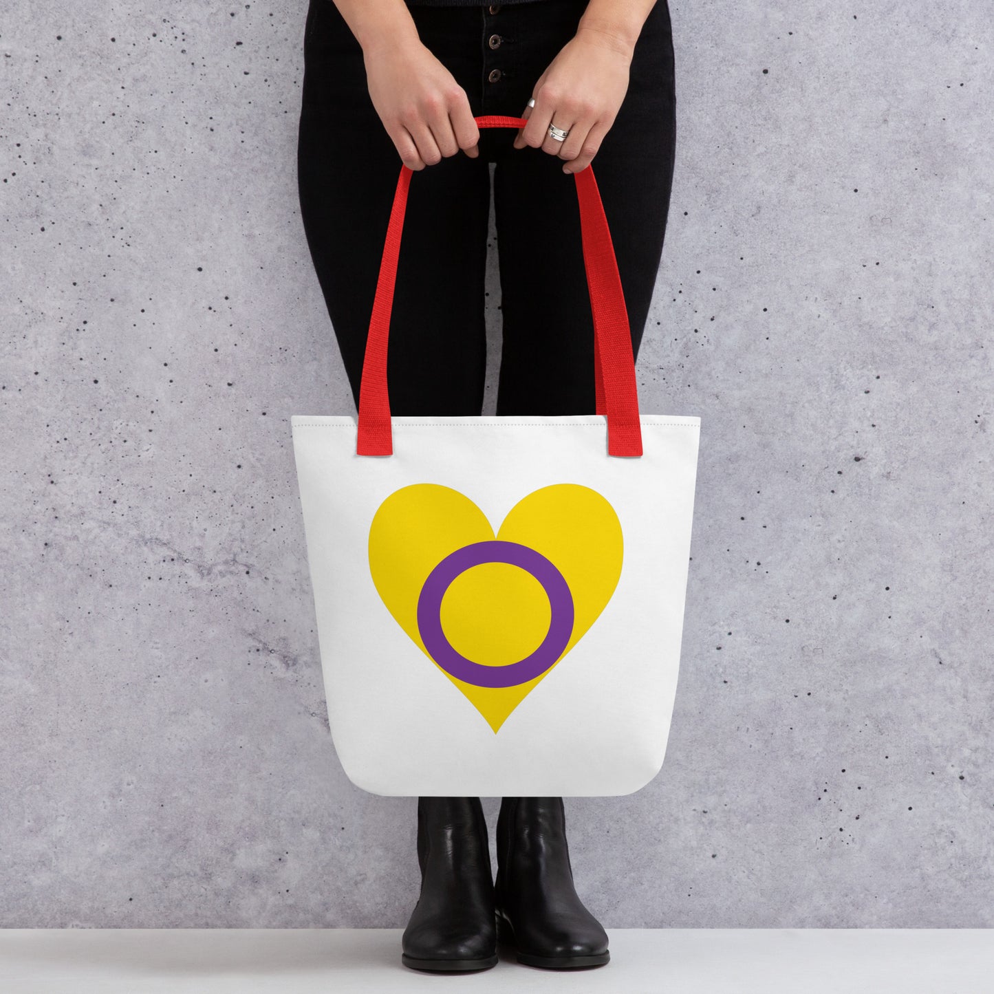 Tote bag- Intersex Heart