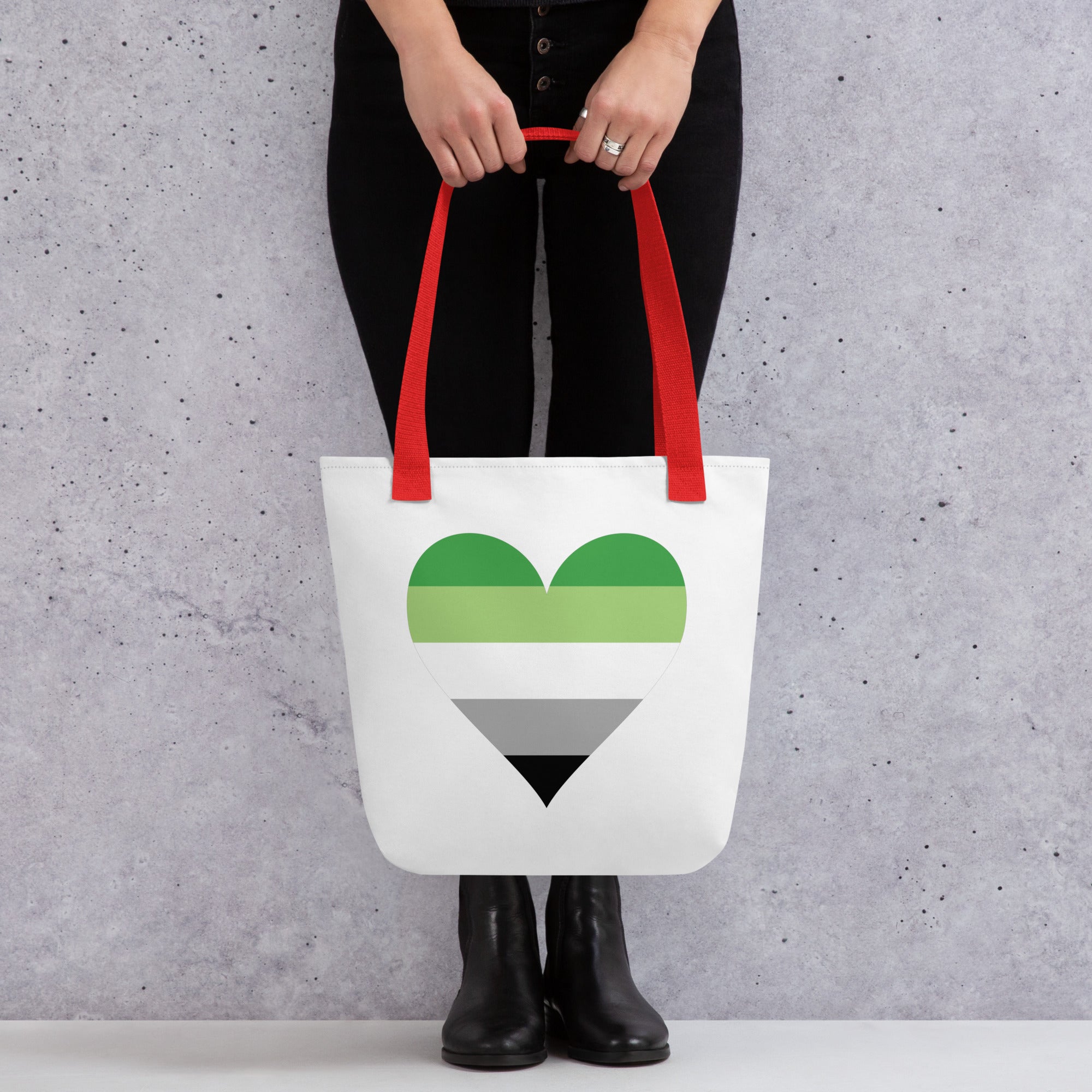 Tote bag- Aromantic Heart