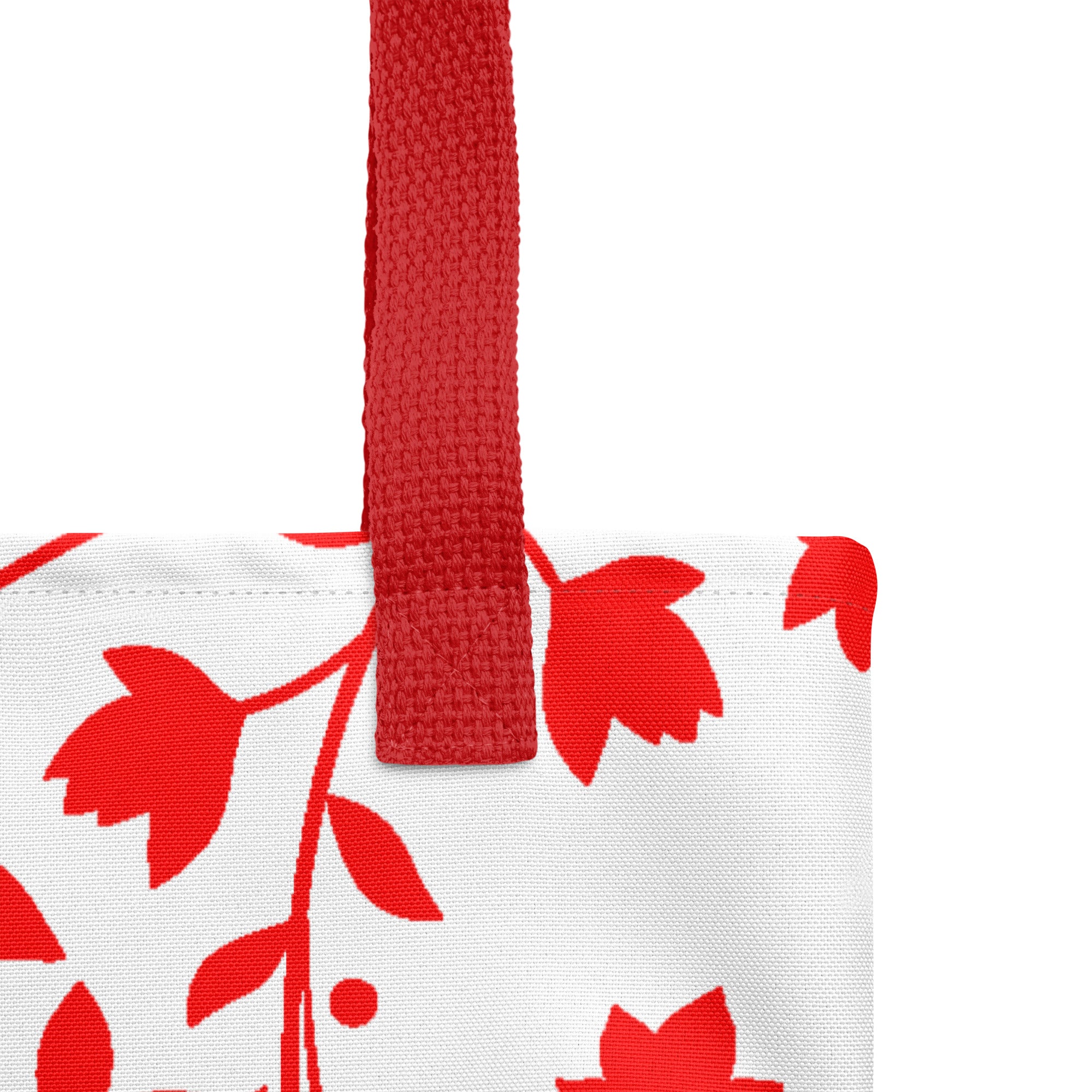 Tote bag-Floral Swirls II