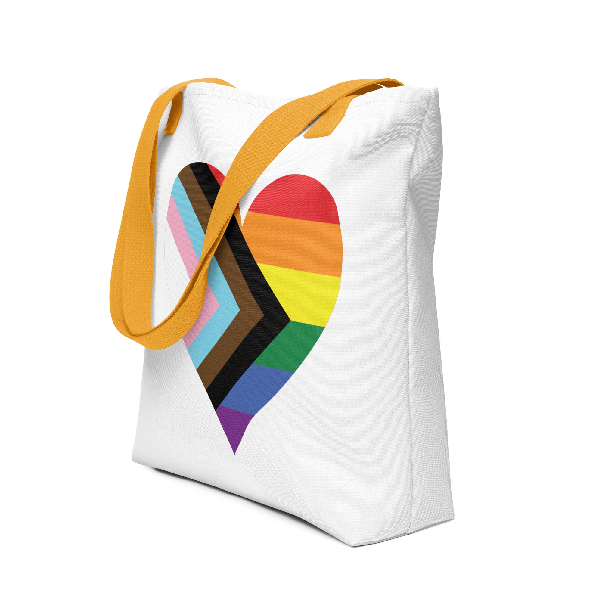 Tote bag- Progress Pride Heart