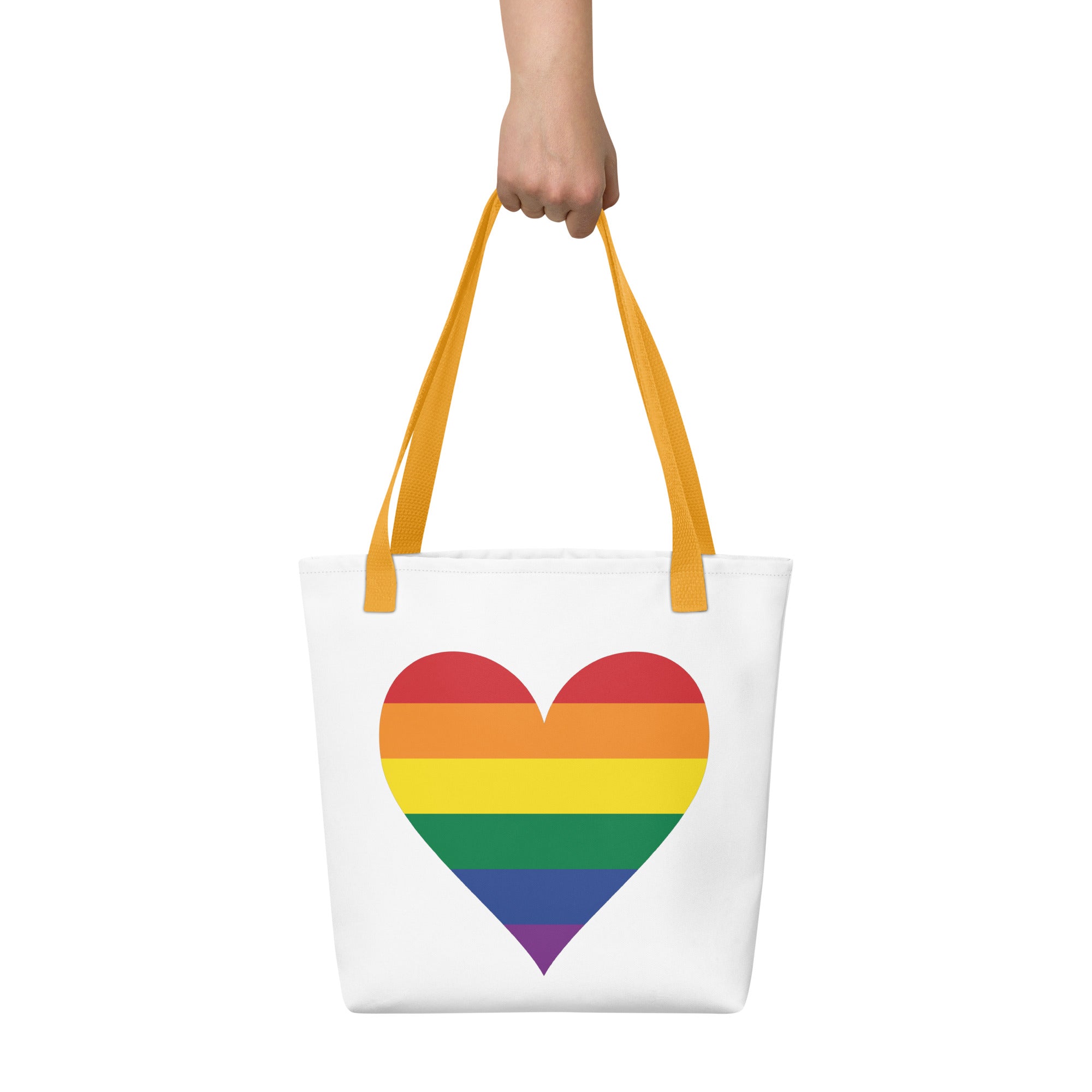 Tote bag- Pride Rainbow Heart