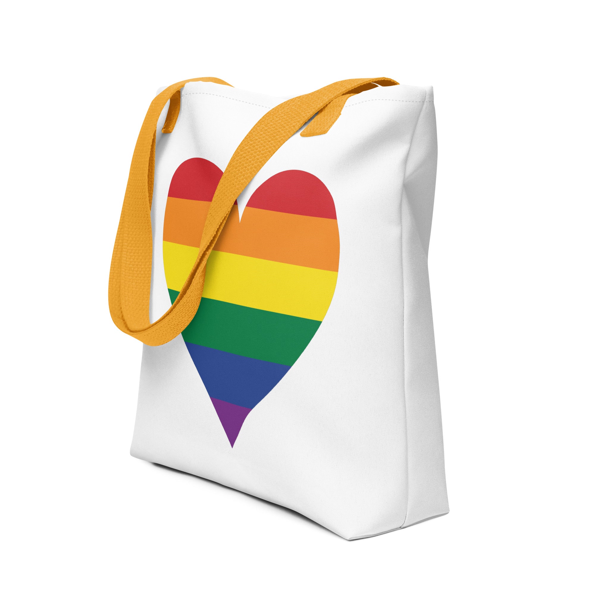 Tote bag- Pride Rainbow Heart