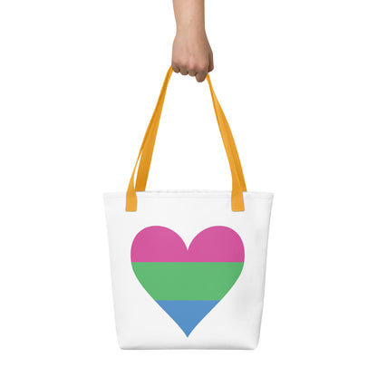 Tote bag- Polysexual Heart