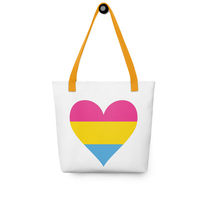 Tote bag- Pansexual Heart