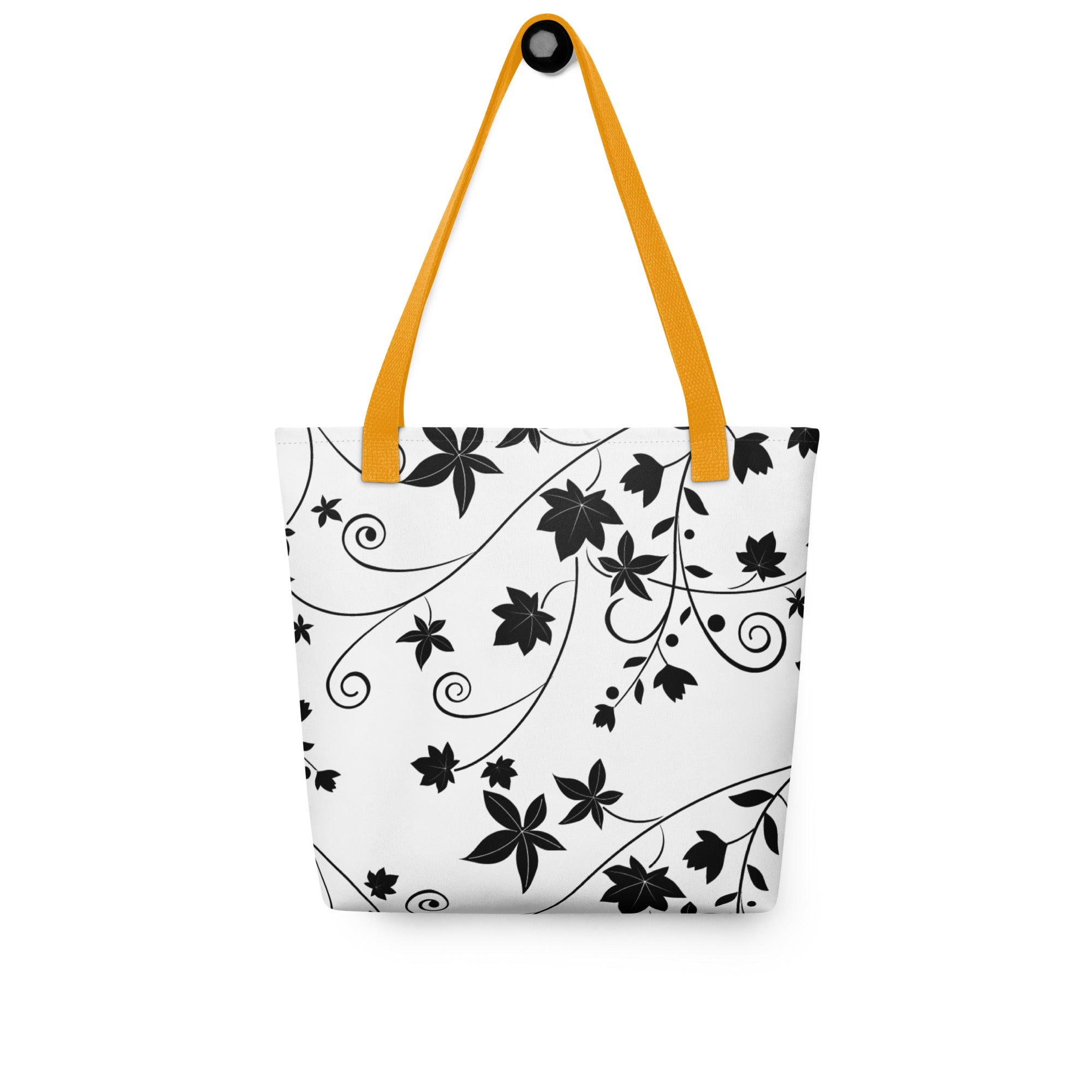 Tote bag-Floral Swirls III