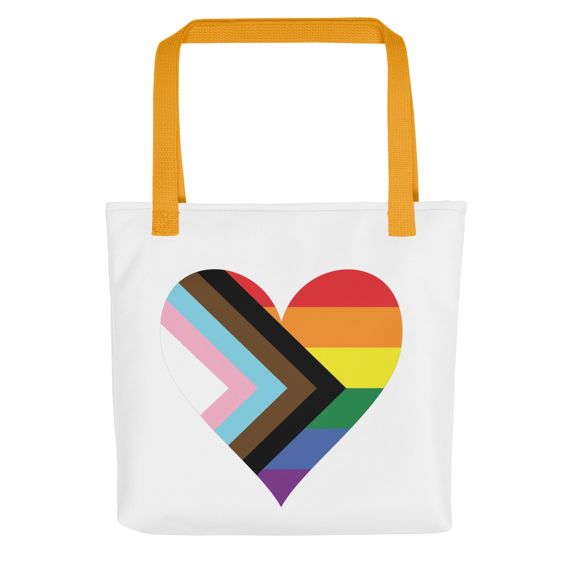 Tote bag- Progress Pride Heart