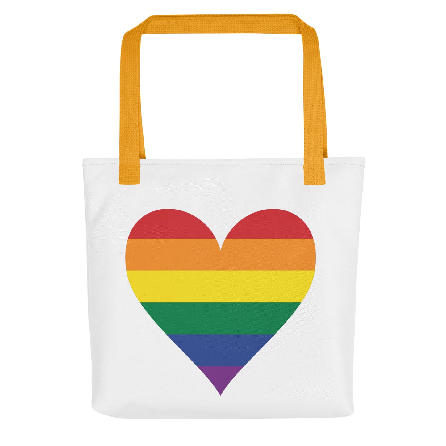 Tote bag- Pride Rainbow Heart