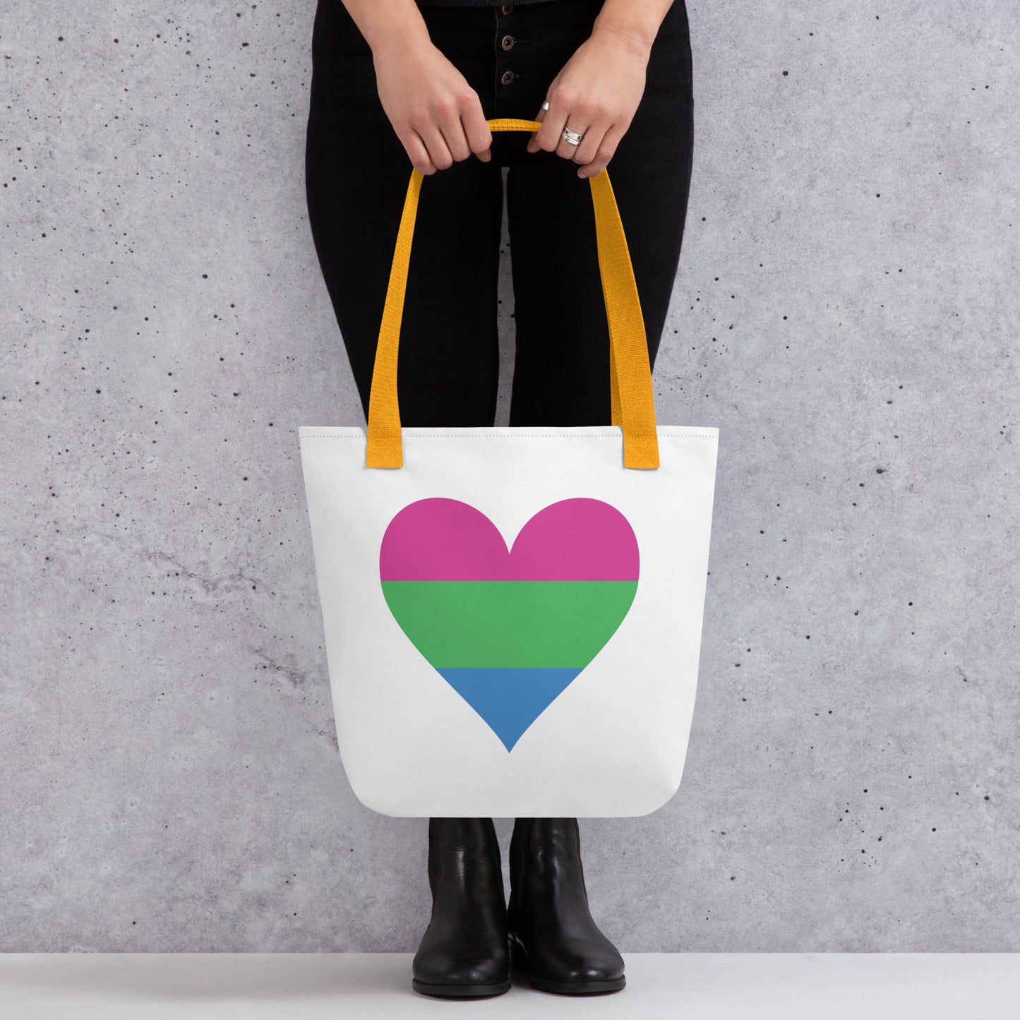 Tote bag- Polysexual Heart