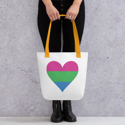 Tote bag- Polysexual Heart