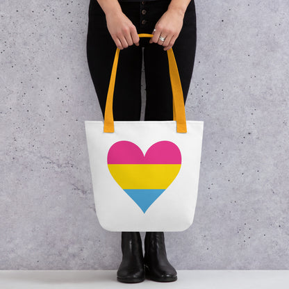 Tote bag- Pansexual Heart