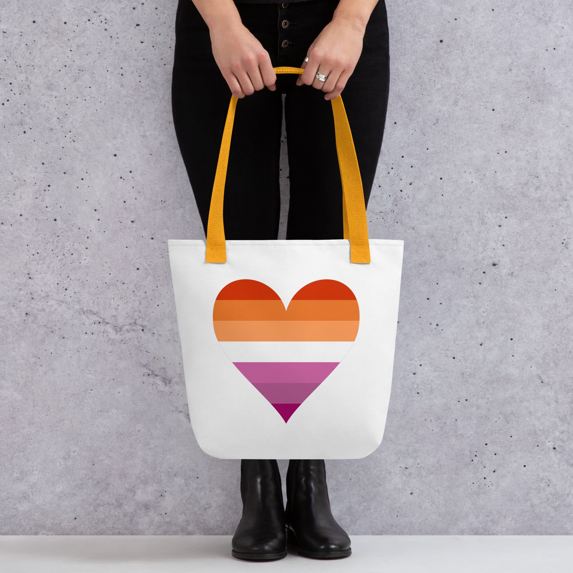 Tote bag- Lesbian Heart