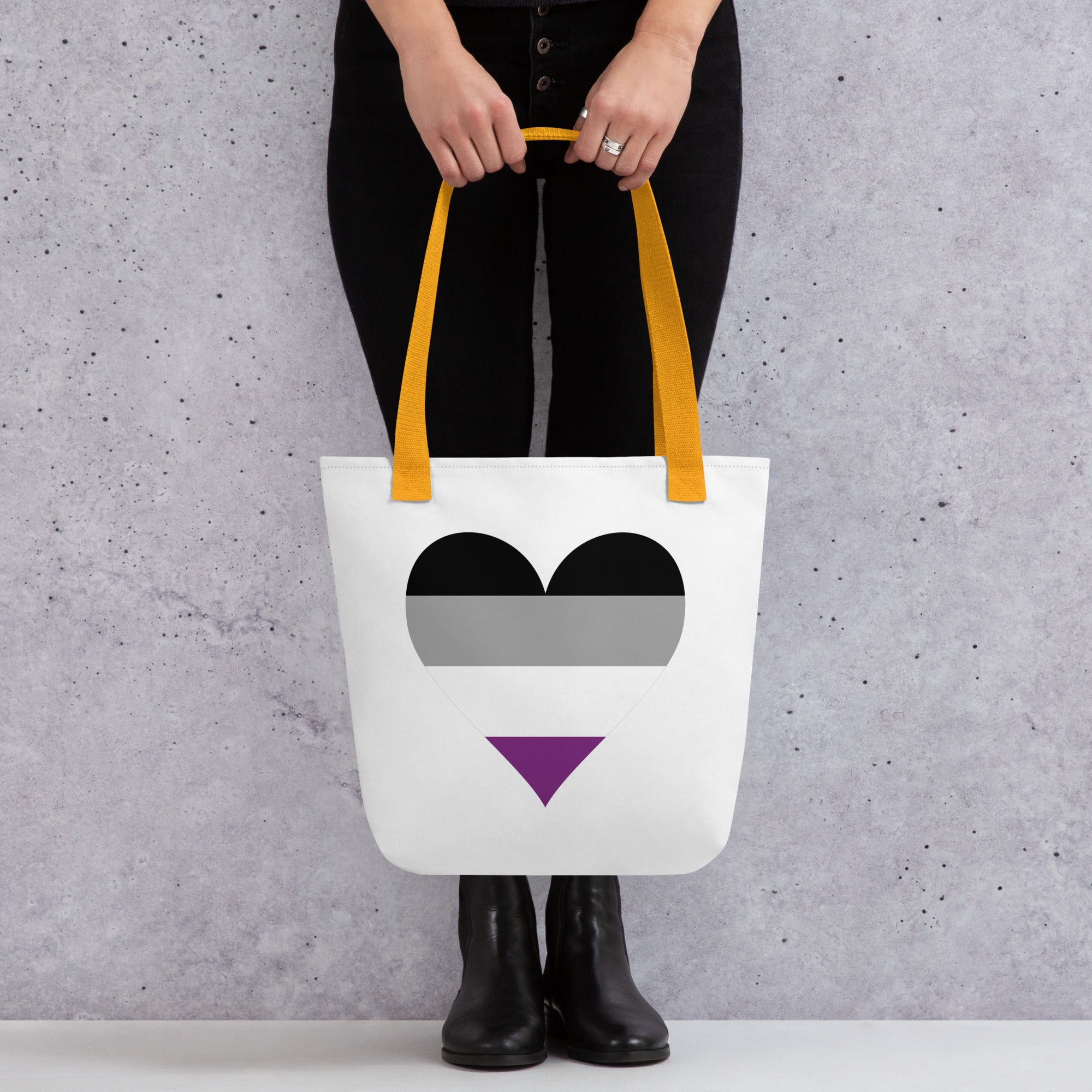 Tote bag- Asexual Heart