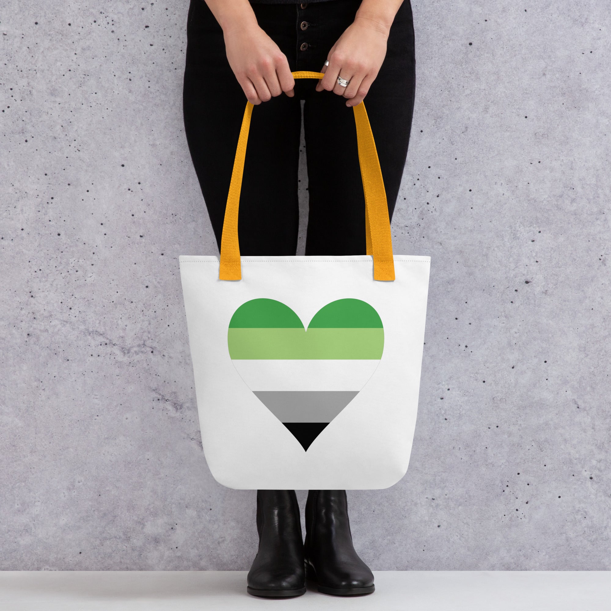 Tote bag- Aromantic Heart