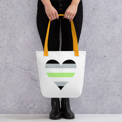 Tote bag- Agender Heart
