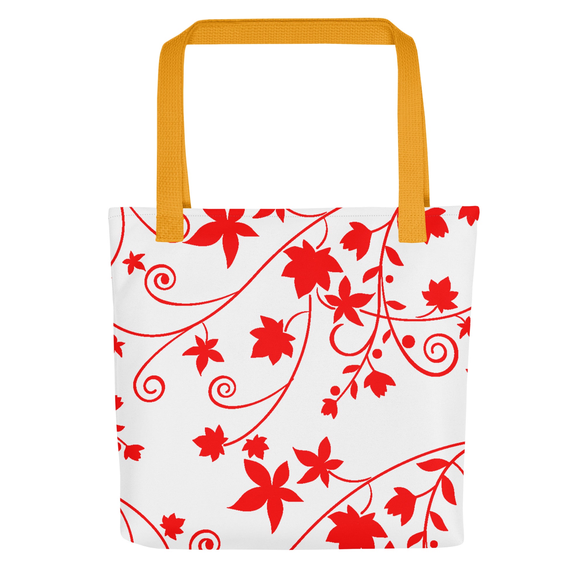 Tote bag-Floral Swirls II