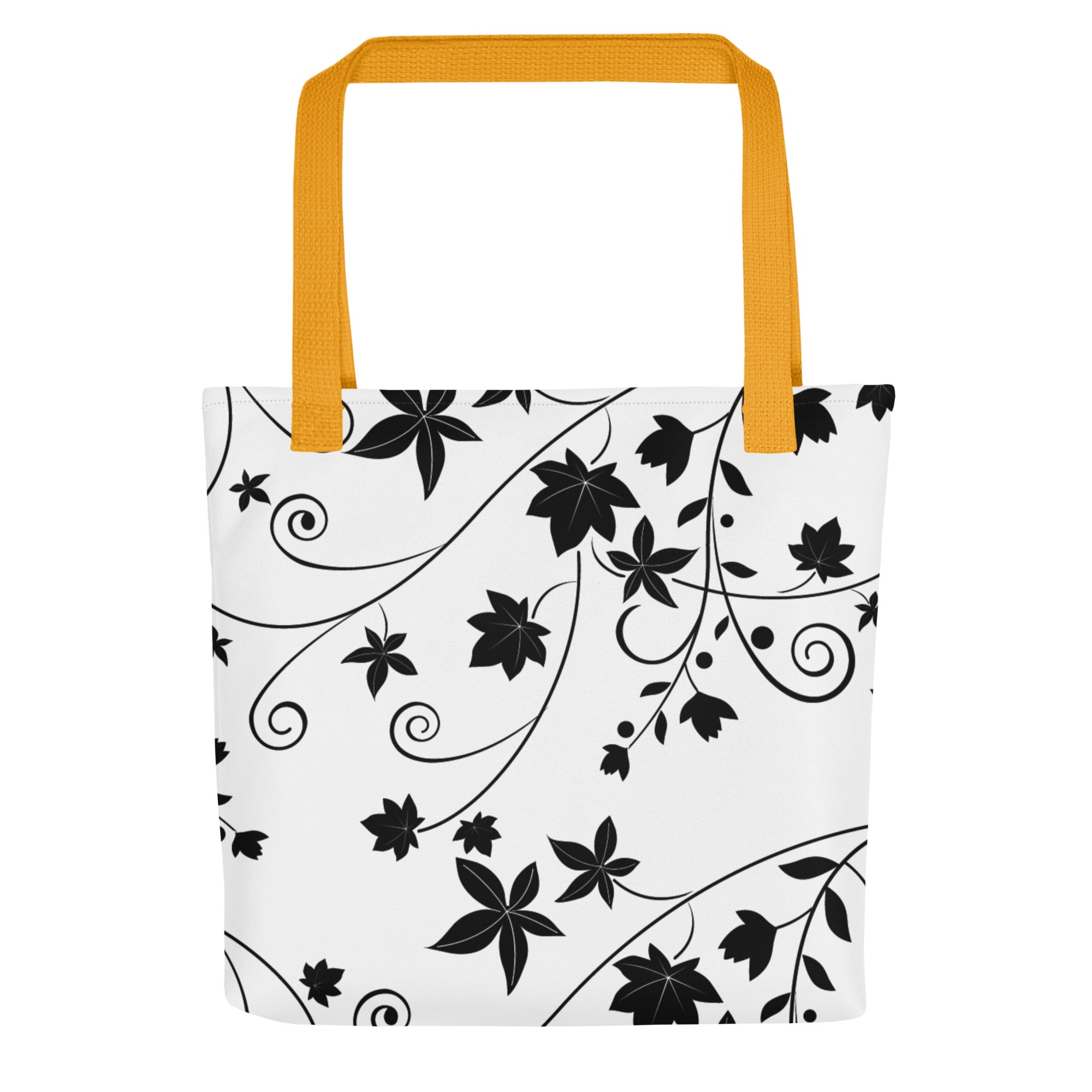 Tote bag-Floral Swirls III