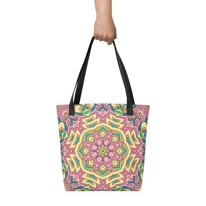 Tygpåse- Rosa Mandala