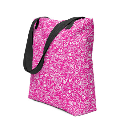 Tygpåse- Paisley Pink