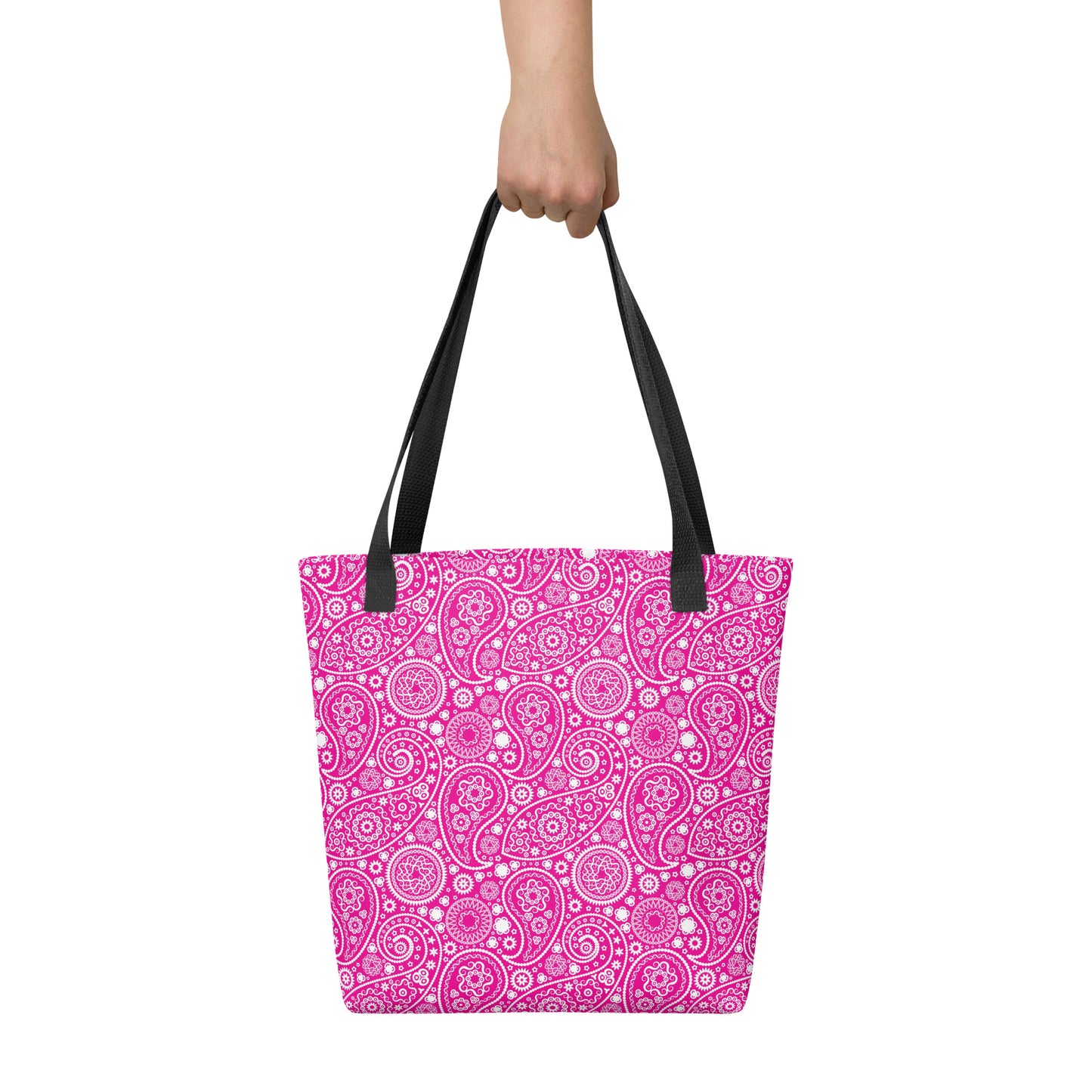 Tygpåse- Paisley Pink