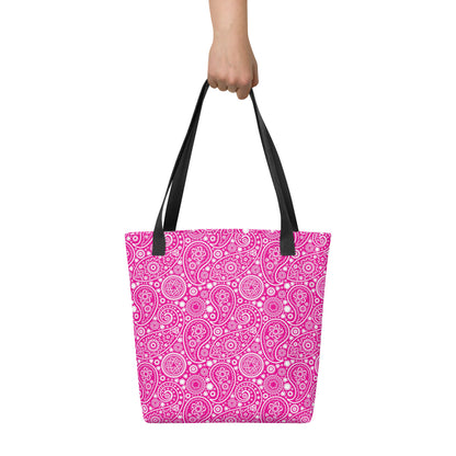 Tygpåse- Paisley Pink