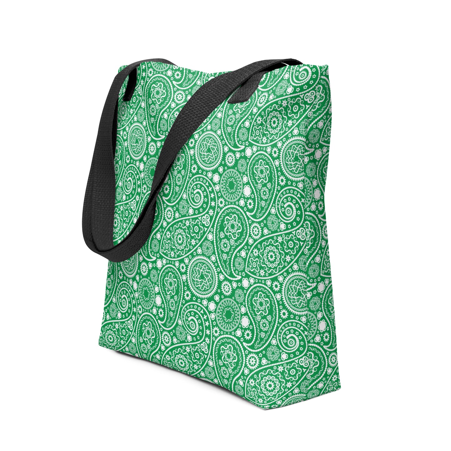 Tote bag- Paisley Green
