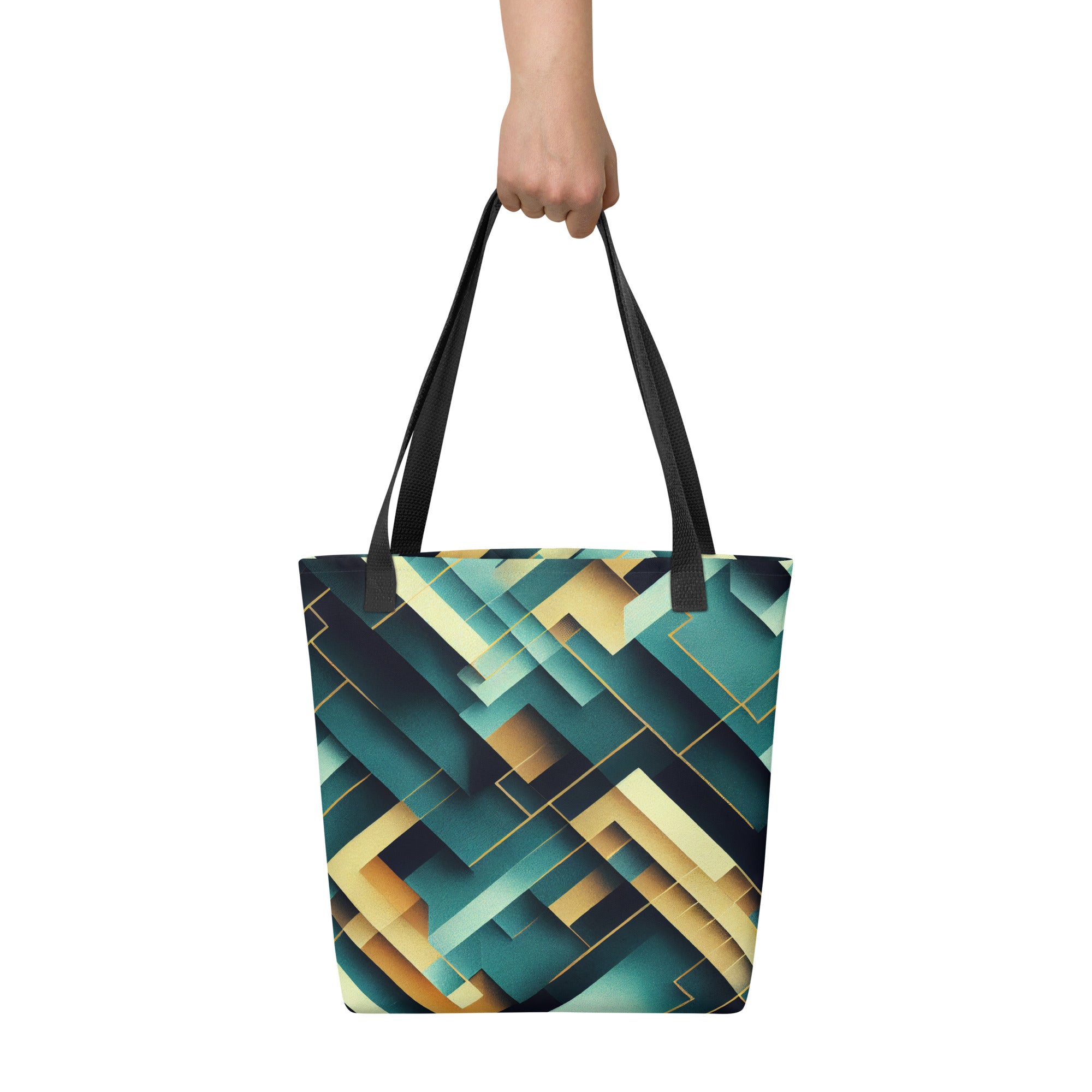 Tote bag- Abstract Geometric- No8